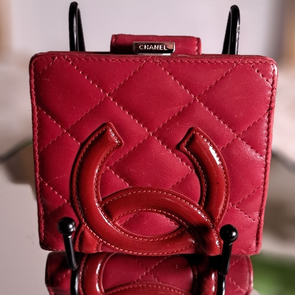 Chanel Cambon CC Quilted Bi-fold Wallet